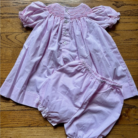 Petit Ami Pink Smocked Dress - Picture 2 of 4